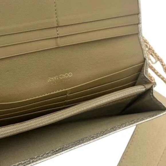 Jimmy Choo Star Studded Gold Leather - Picture 6 of 7